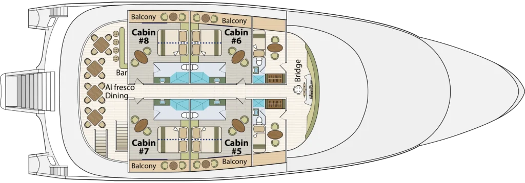 upper-deck plan